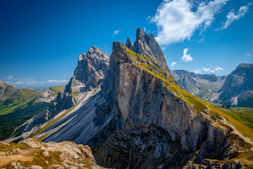 Seceda w dolinie Val Gardena w Południowym Tyrolu (Włochy) © grzegorz_pakula