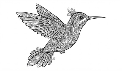 Fototapeta premium hand drawn illustration of an eagle
