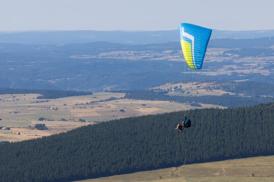 parapente en Haute Loire depuis les Estables