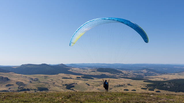 parapente en Haute Loire depuis les Estables