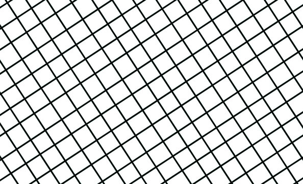 Diagonal grid pattern isolated on transparent background