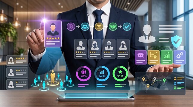 Recruitment and Talent Acquisition Dashboard for Candidate Screening, Workforce Planning and Employee Development