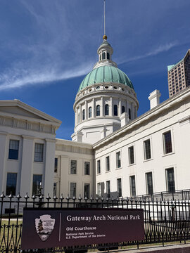 Old Courthouse at Gateway Arch National Park, St. Louis