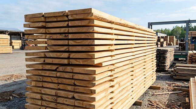 stack of wooden pallets