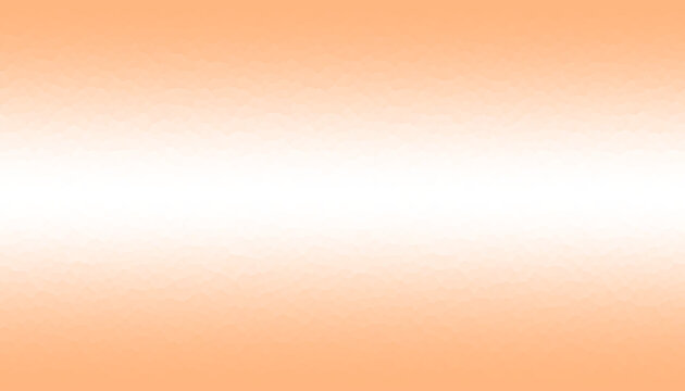 Soft peach orange horizontal light beam banner with frosted glass ripple texture and glowing bright center background