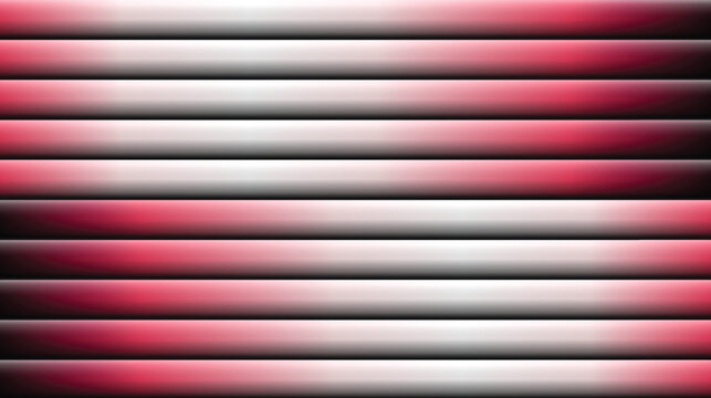 Abstract red and white horizontal bars background for modern design.