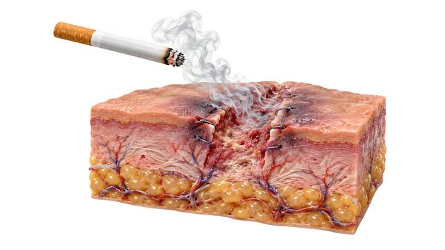 Smoking and Delayed Surgical Wound Healing