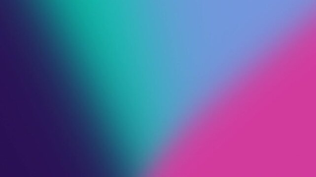 Abstract purple teal and pink gradient background seamless loop animation