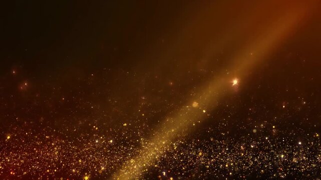 Shimmering Glitter Loop With Dust Drifting Diagonally And Gradient Tones Shifting Smoothly In Motion