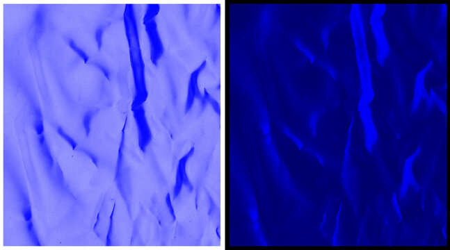 Abstract blue normal map texture, 3D surface heightmap bump texture background, digital material texture illustration for game design