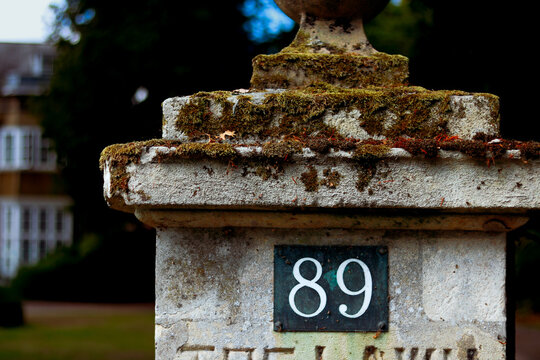 Number 89, old gate