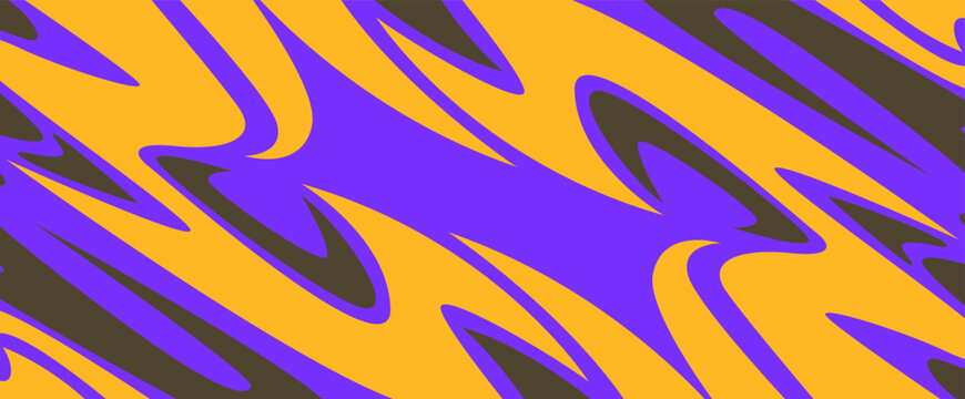 yellow purple fluid wave camo pattern background for superbike racing vehicle livery wrap