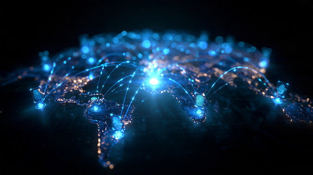 Global Network Connectivity and Digital Data Communication on Earth