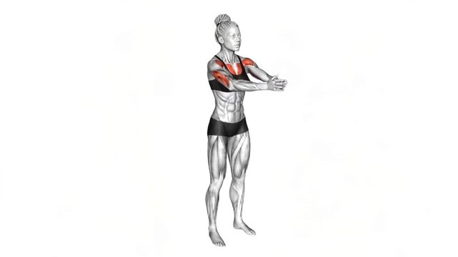 Bodyweight Svend Press &mdash; Mimics the Svend press by pressing palms together, strongly activating the inner chest without weights.