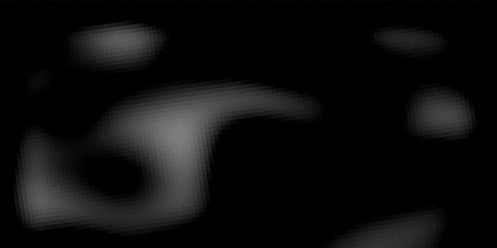 Pixelated Grayscale Abstract Background With Anchor Point Tooltip and Blurred UI Design Elements