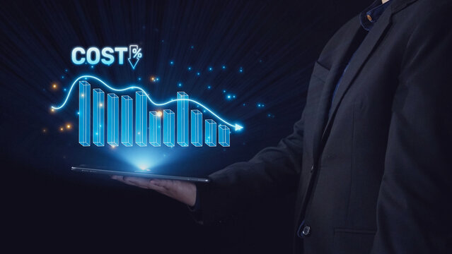 Cost reduction and cost saving through digital transformation, business cost optimization, operational cost reduction, financial savings, and resource efficiency strategies for business success. Elide