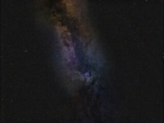 Milky Way arching vertically across a star-filled sky, Ishigaki Island © 鴻偉 蔡