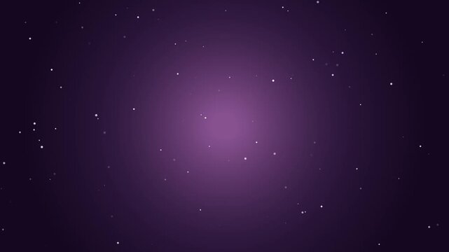 Floating particles moving against a solid dark purple gradient background motion background abstract backdrop small specks glowing dots soft bokeh motion background abstract backdrop small
