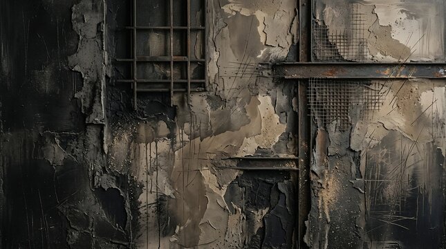Industrial abstract texture