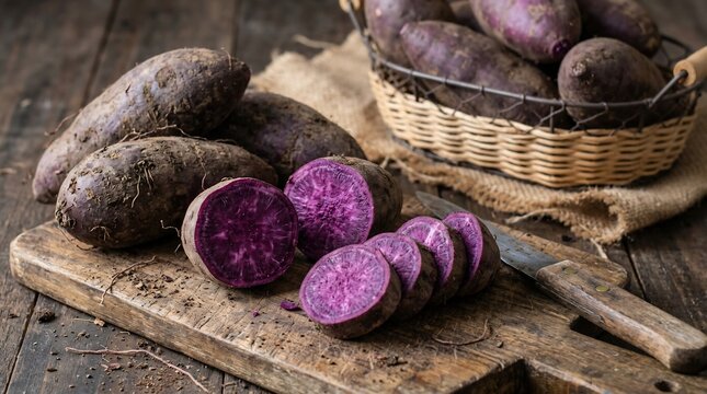 purple sweet potatoes