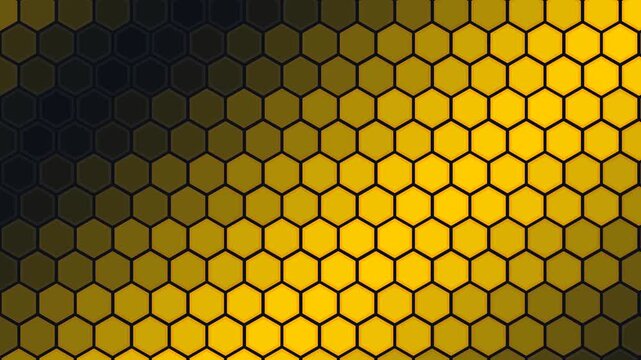 abstract background with honeycombs