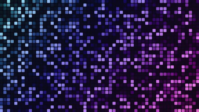 Digital Glitch Art Abstract Light Display