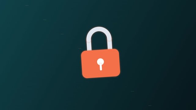 Three Lock Icons Security Symbols