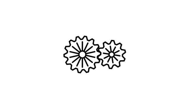 Minimalist Floral Pattern Gradient Background