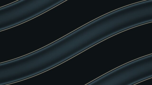 Abstract background featuring elegant diagonal flowing dark teal waves with subtle metallic gold edges creating a sophisticated modern graphic design