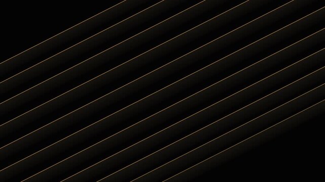Abstract background featuring diagonal lines with soft warm glowing edges set against a solid dark black backdrop for modern design