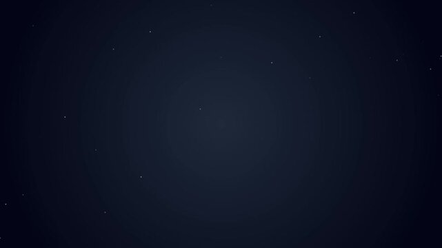 Holiday Sale Animation with Shopping Bag Icon Appearing on Dark Background with Bokeh Stars