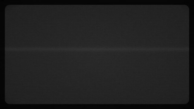 Glitch TV Signal Test Pattern Contact Sheet with Static Noise and Analog Interference