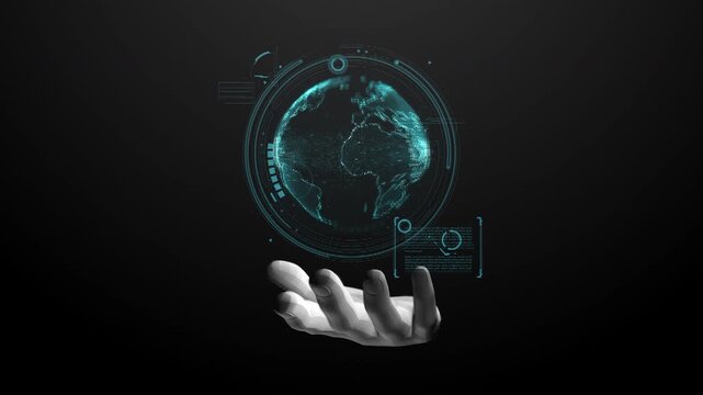 Dynamic video assets featuring gesture interaction for smart holographic projection technology.