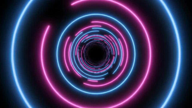 The Image Is A Digital Art Piece That Appears To Be A Spiral Or Vortex The