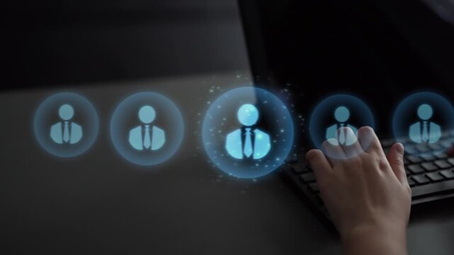 Digital recruitment and online hiring, virtual headhunting, smart recruitment platforms, talent acquisition solutions, and digital HR tools for modern workforce management. Muxer