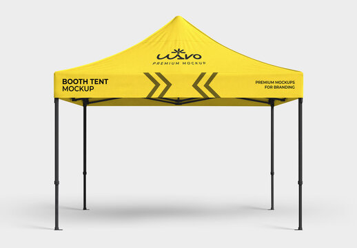 Booth Tent Canopy Mockup
