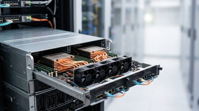 Server chassis cooling fans reve