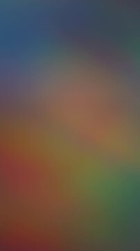 Vertical video. Holographic blur light. Gradient leak. Abstract glow color art background. Optical neon beam motion bright spectrum texture.