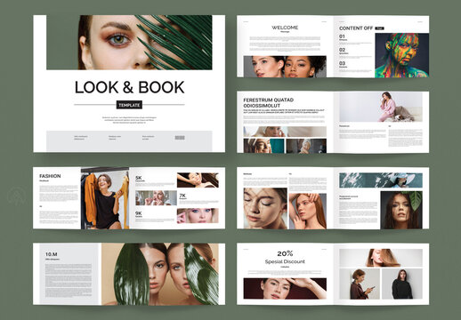 Modern Fashion Lookbook Template