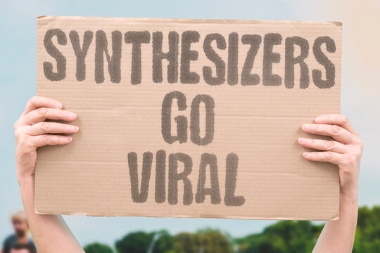 "Synthesizers go viral" Quirky pocket music gadgets explode across social feeds. SYNTHESIZERS. VIRAL. MUSIC. GADGETS. PRODUCERS.
