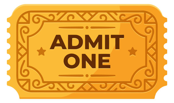 Golden admit one ticket