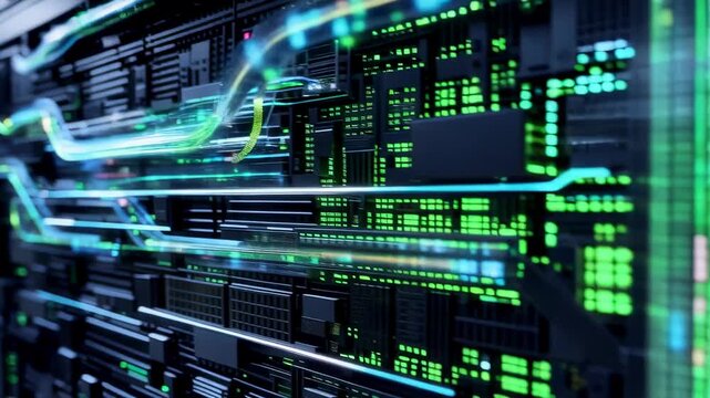 Flowing Data Streams in a Futuristic Data Center