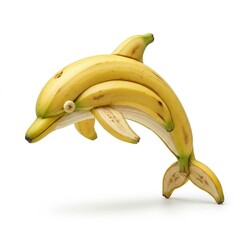 Fototapeta premium Dolphin Made With Banana 