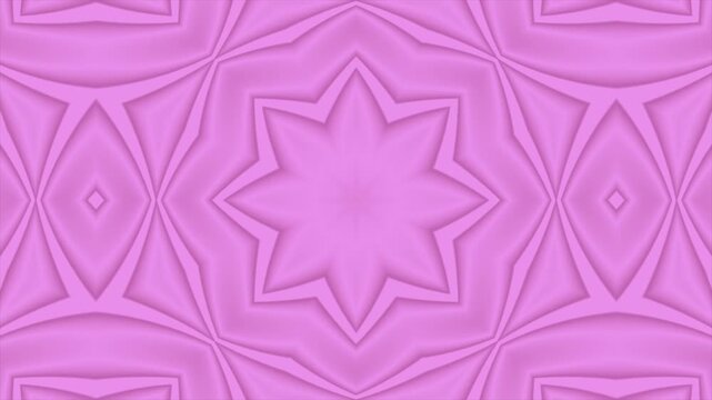 Abstract pink geometric pattern with star shapes