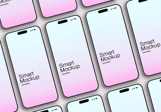 Smartphone Screen Mockup