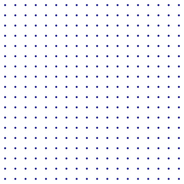 seamless pattern of small dark blue dots, polka dots