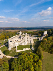 Fototapeta na wymiar Zamek Ogrodzieniec. Jura Krakowsko-Częstochowska. Polska.