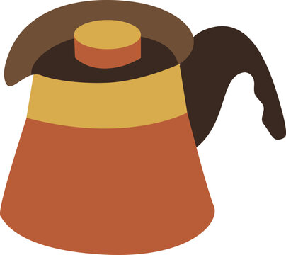 Minimalist Coffee Carafe Illustration