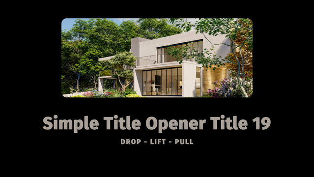 Simple Title Opener Set 1 Title 19