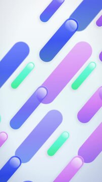 Ethereal Glass Capsule Stream Motion Loop